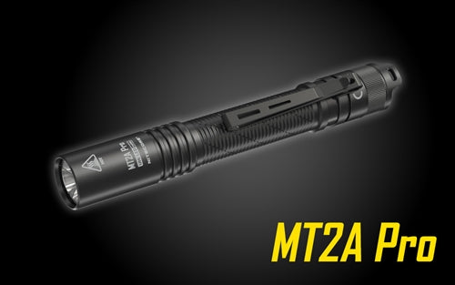 battery vs usb rechargeable nitecore flashlight Nitecore MT2A Pro 1000 Lumen LED USB-C Rechargeable Flashlight (Batter
