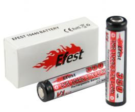 Efest IMR 10440 350 mAh Battery with Flat Top (Single Battery)