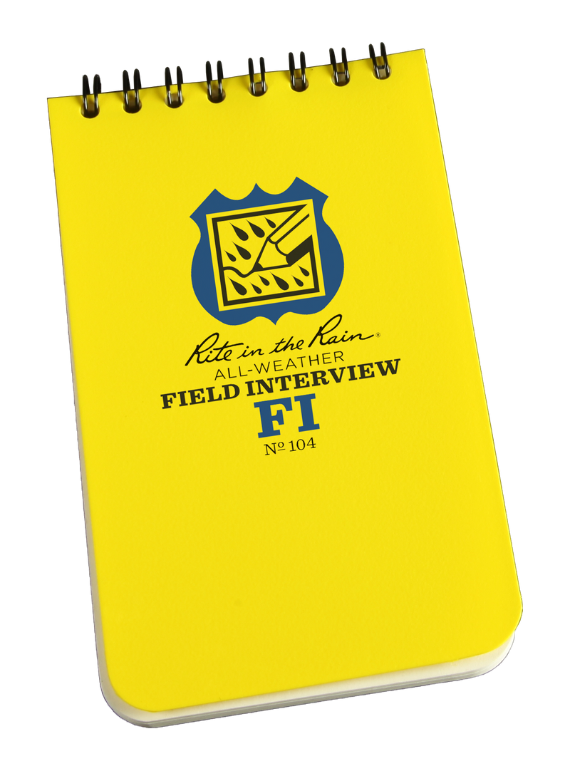 Rite in the Rain Field Interview Pocket Notebook 104