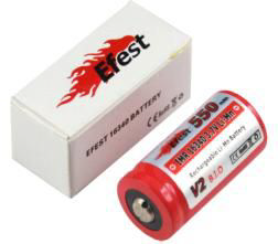 Efest IMR 16340 700mah Rechargeable 3.7V Button Top Battery