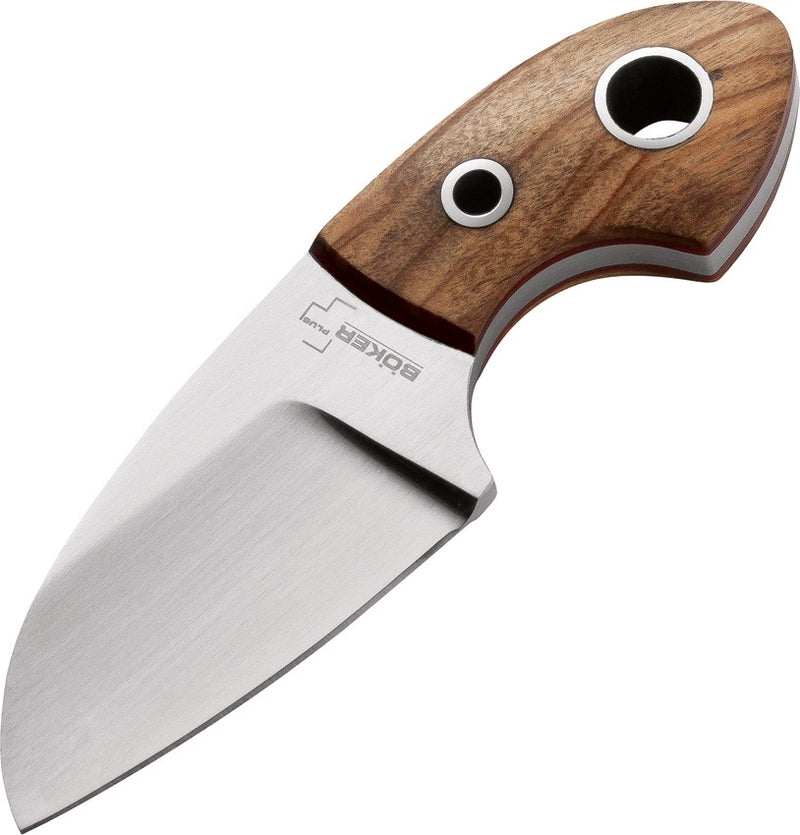 Boker Plus Voxknives Gnome Olive Handle Fixed Blade 02BO238