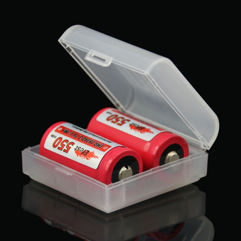 Efest Plastic 2 x 16340 Battery Case