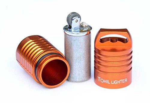 Numyth Tohil v2 Watertight Fluid Lighter - Ember Orange