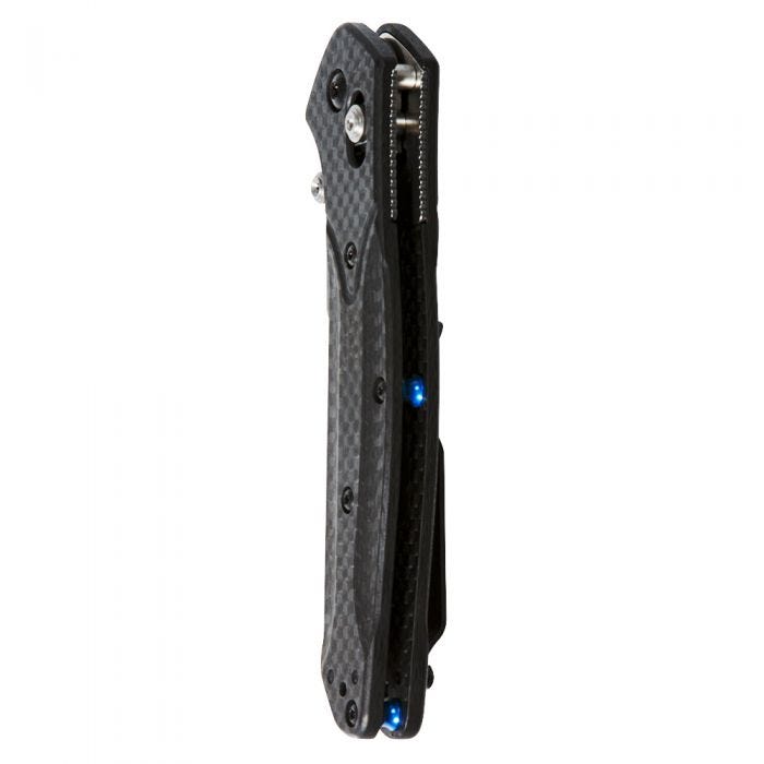 Benchmade Osborne Design 940-1 Folding Knife Carbon Fiber Handles (S90V 3.40 Inch Blade)