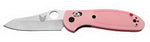 Benchmade Mini-Griptilian 555HGPNK Folding Knife - Pink