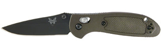 Benchmade Mini-Griptilian 556BKOD Folding Knife - Olive Drab