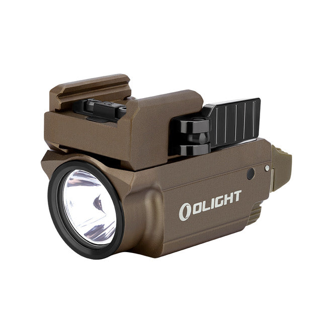 Olight BALDR RL レーザー&LED 電池式タクティカルライト茶 Olight BALDR RL Mini 600 Lumen Rechargeable Rail Mount