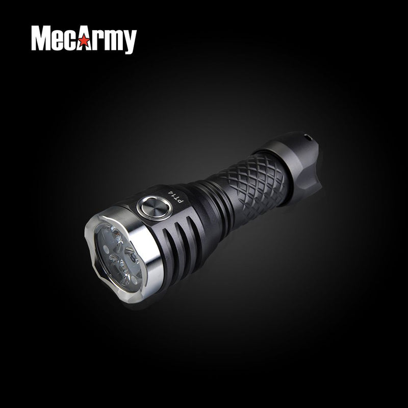 MecArmy PT14 14500 3 x CREE XP-G2 900 Lumen LED Flashlight