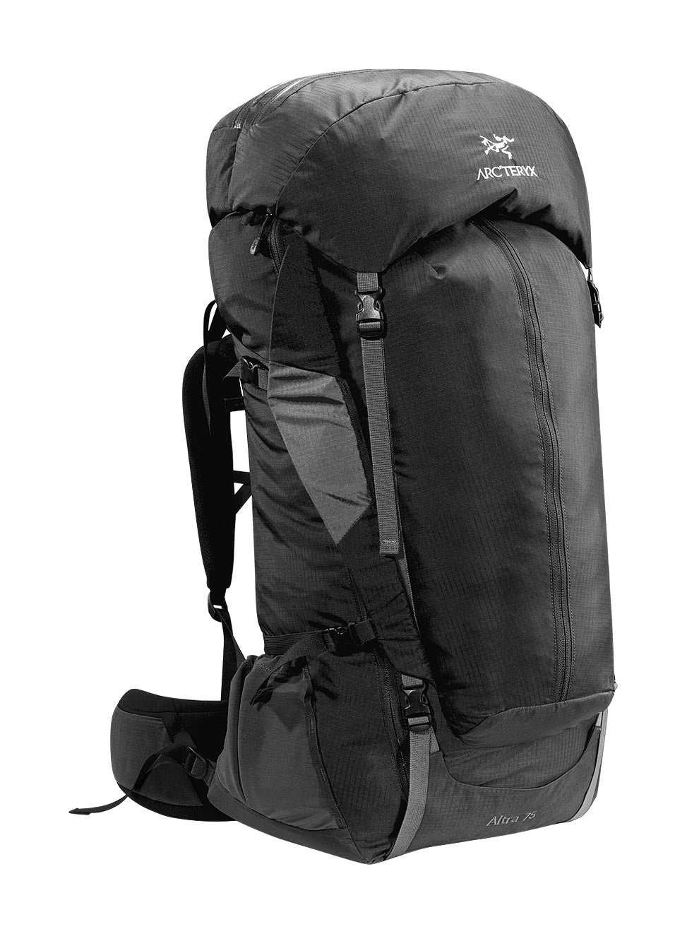 Arc'Teryx Altra 75 Backpacking Backpack - Mens Raven Tall