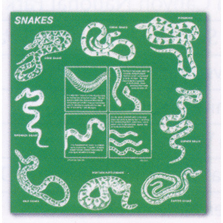Snakes Cotton Bandana