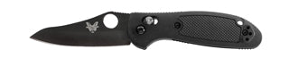 Benchmade Mini-Griptilian 555BKHG Plain Edge Folding Knife (2.91 Inch Blade)