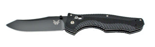 Benchmade 810BK Contego Osborne Tactical Folding Knife - Black 3.98in Blade M4 Steel