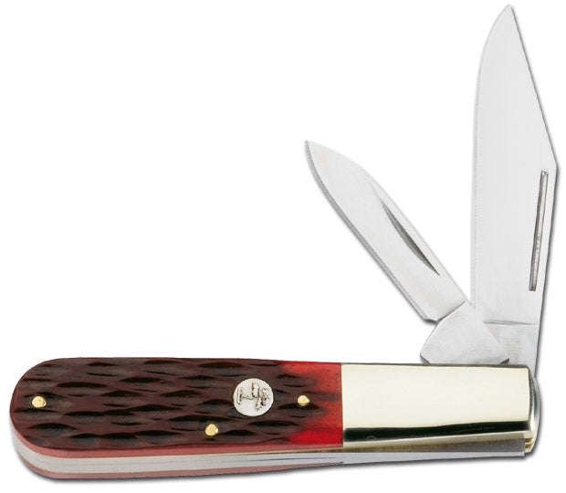 Boker Plus Barlow Pocket Knife Stainless Steel Blades Brown Jigged Bone  Handle