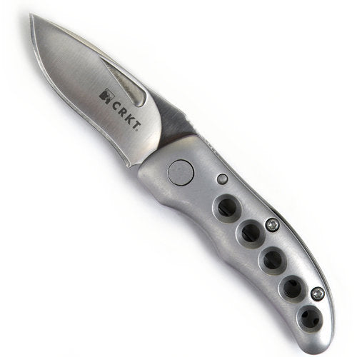 CRKT McGinnis Shrimp Folding Knife - Stainless 1181