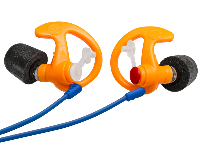Surefire EP7 Sonic Defenders Ultra Filtered Foam-Tipped Earplugs - Orange - Medium