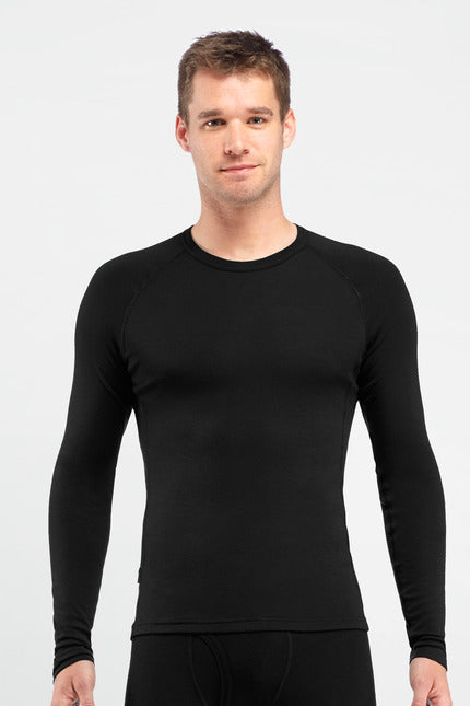 Icebreaker Men's Merino Wool Everyday Long Sleeve Crewe Shirt