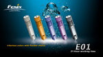 Fenix E01 Purple LED Flashlight