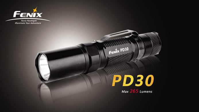 fenix cr123 flashlight Fenix PD30 R5 2 CR123 LED Flashlight