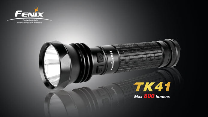fenix 800 lumen flashlight Fenix TK41 800 Lumen XM-L LED Flashlight