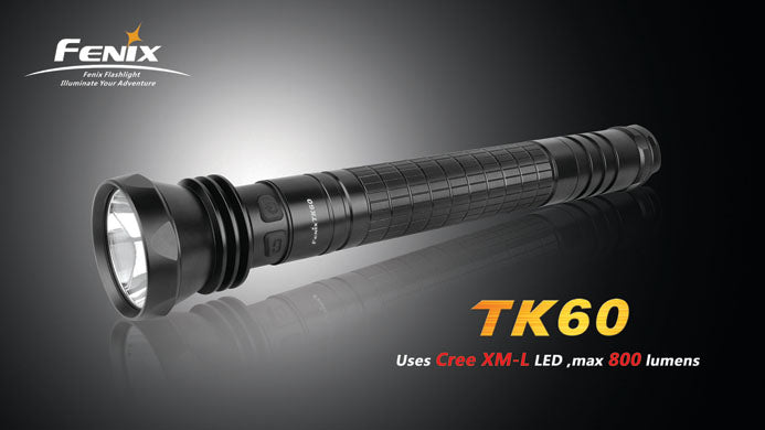 fenix flashlight cree Fenix TK60 800 Lumen CREE XM-L LED Flashlight