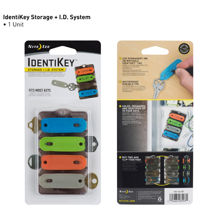 Nite Ize IdentiKey Card Storage + ID System