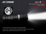 JETBeam RRT-0 S2 with Infinite Ramping LED Flashlight - AA Extender Included