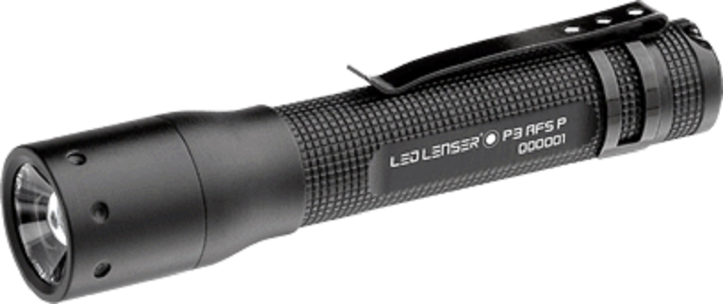 LED Lenser P3 AFS P 75 Lumen 1 x AAA Focusable LED Flashlight