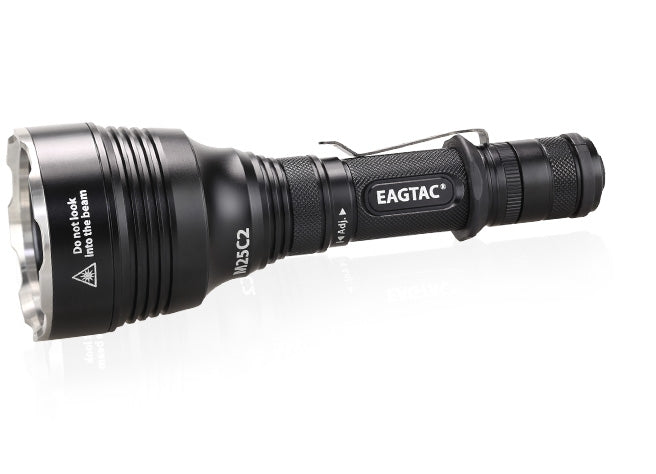 EagleTac M25C2 1 x 18650 / 2 x (R)CR123A CREE XM-L2 U2 1180 Lumen LED Flashlight-No Kit
