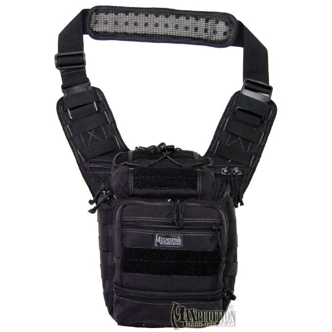Maxpedition Colossus Versipack Shoulder Bag - Black 0424B