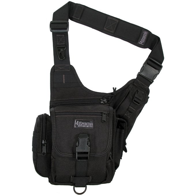 Maxpedition Fatboy Versipack Shoulder Bag Black 0403B