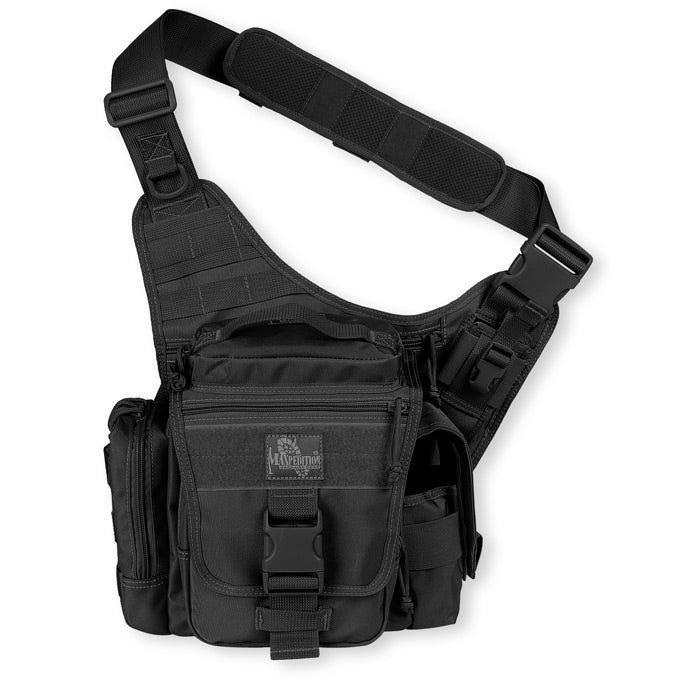 Maxpedition Jumbo LEO Versipack Shoulder Bag - Black 9846B
