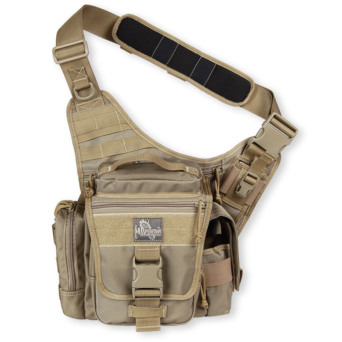 Maxpedition Jumbo LEO Versipack Shoulder Bag - Khaki 9846K