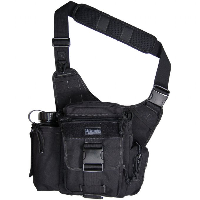 Maxpedition Jumbo Versipack Shoulder Bag - Black 0412B