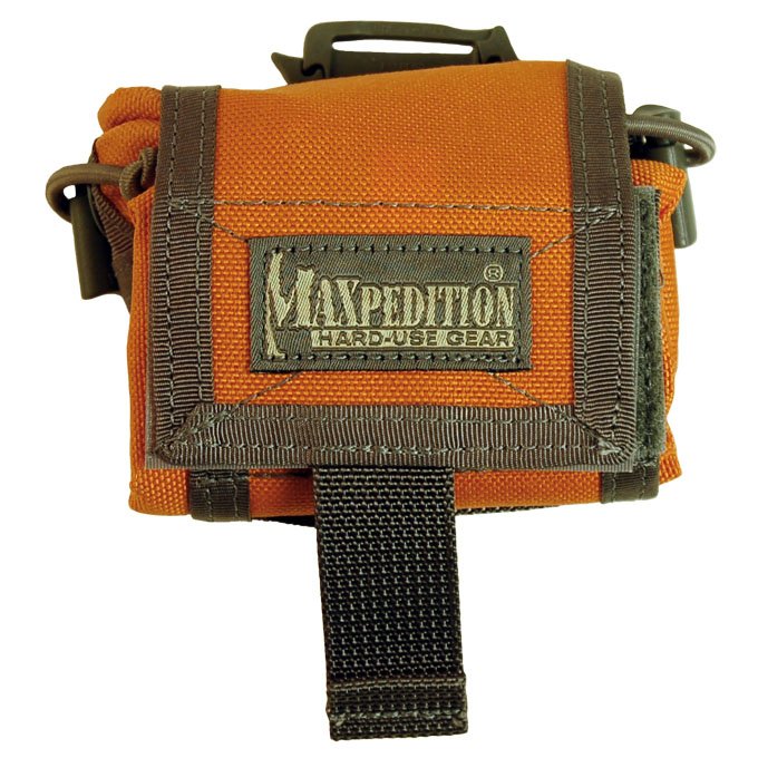 Maxpedition Rollypoly Folding Dump Pouch - Orange 0208OF