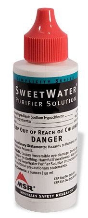 Système de purification microfiltre SweetWater de MSR Système de purification microfiltre SweetWater de MSR