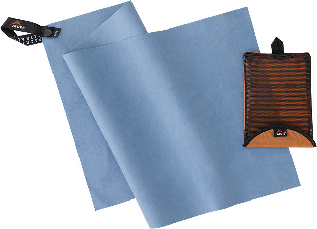 Serviette Microfibre PackTowl – Bleu, 36 X 19 Pouces, Ultra Légère Pour Camping