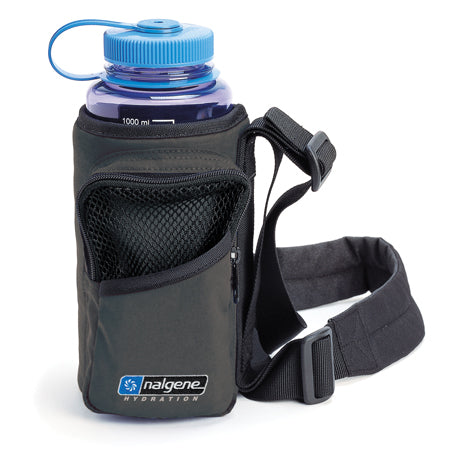 Drink Big Water Bottle With Carrier - Jewel Border