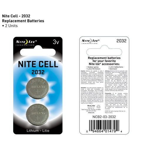 Nite Ize 2032 Lithium Batteries - 2 Pack