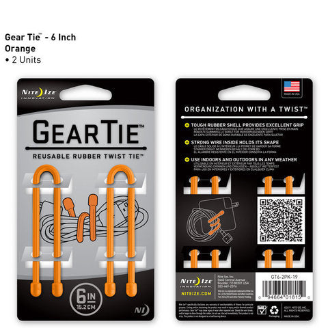 nite ize gear Nite Ize Gear Tie 6 inch