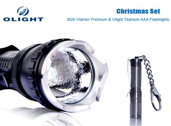 olight aaa titanium led flashlight Olight Christmas Set