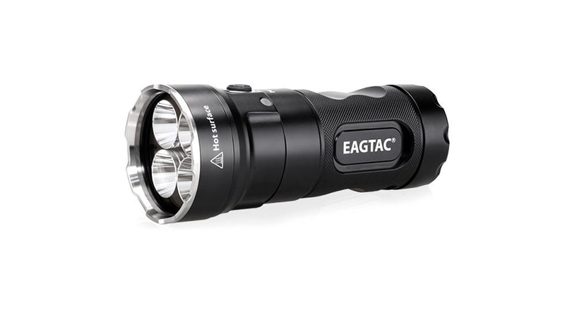 EagleTac MX25L4 2850 Lumen Flashlight 4 x 18650 Battery Upgraded to XHP50 LED - Complete Kit