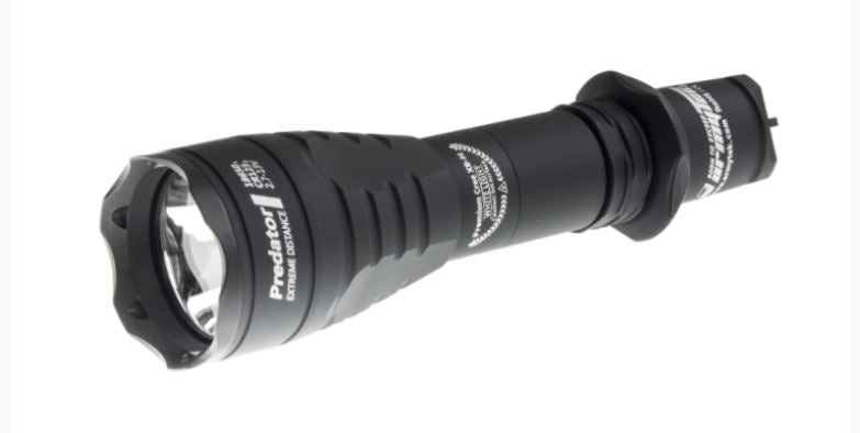 Armytek Predator v3 930 Lumen 1x 18650 CREE XP-L HI (Warm) LED Flashlight