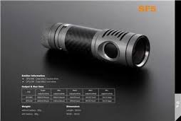 Spark SF5-CW 1 x AA/14500 CREE XM-L2 Cool White 280 Lumen LED Flashlight