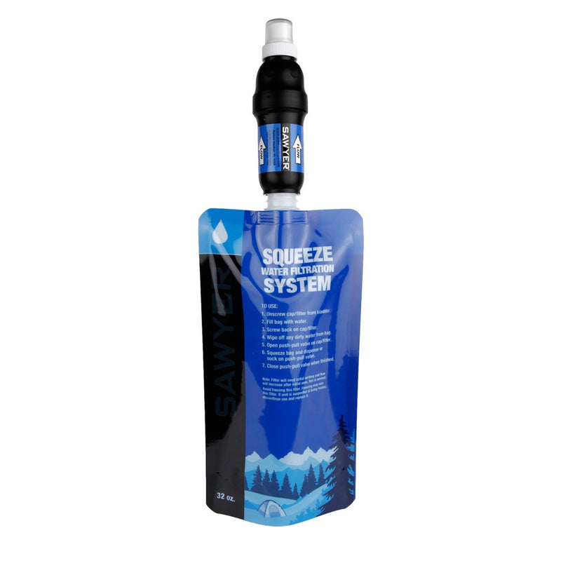 Sawyer Squeeze Water Filter with 32 Ounce Bag