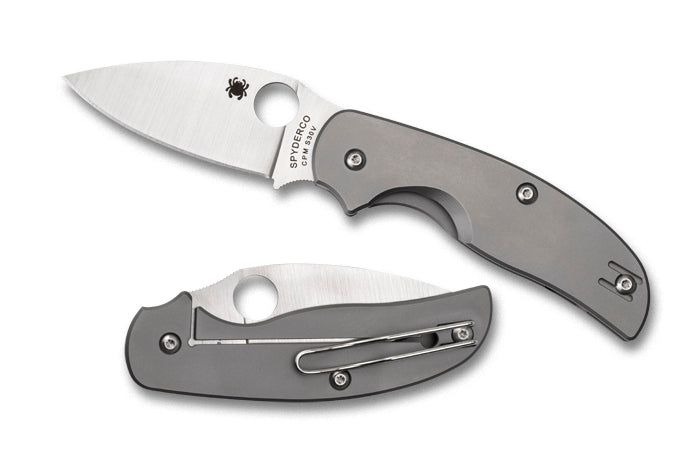 Spyderco Sage2 Titanium C123TIP Reeve Integral Lock Folding Knife