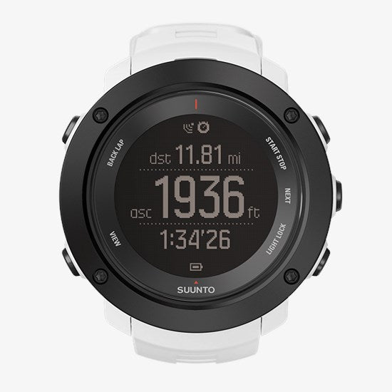 Suunto Ambit3 Vertical Outdoor GPS Sportwatch w/ Heart Rate Monitor-White