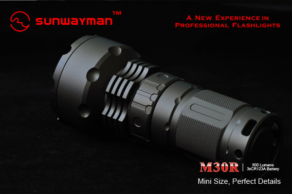 Sunwayman M30R XM-L LED Flashlight 800 Lumens