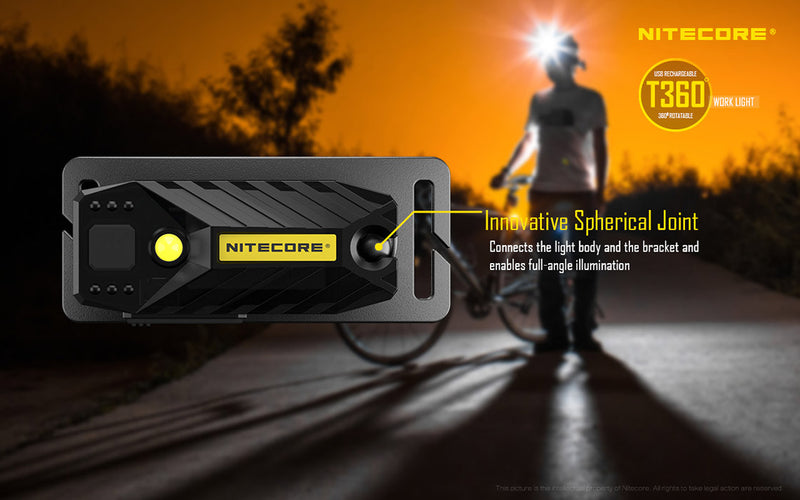 Nitecore T360 45 Lumens USB Rechargeable LED Headlamp