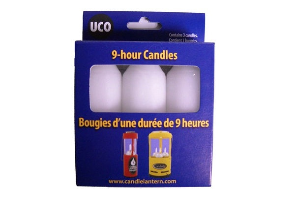 UCO 9 Hour Candles - 3 Pack