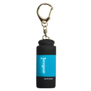 Keygear USB Rechargeable Light 1 x rechargeable NI-MH LED Keychain-Blue
